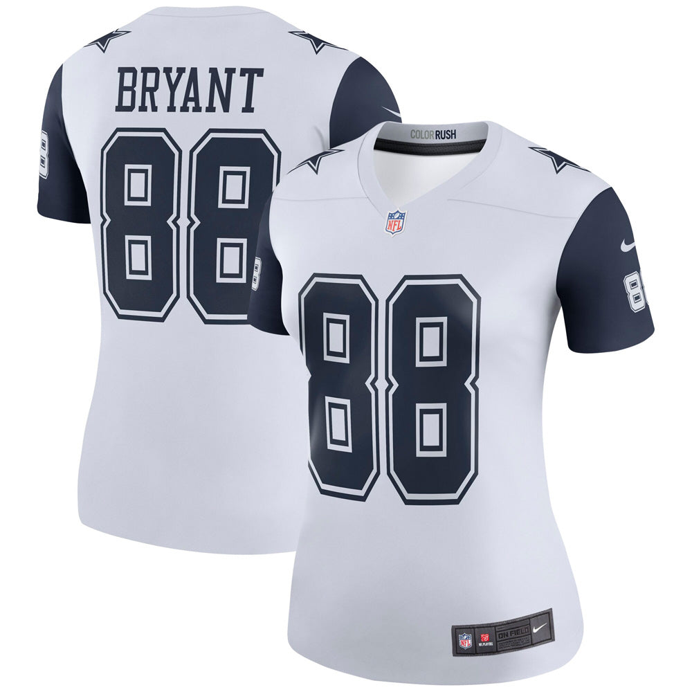 Women's Dallas Cowboys Dez Bryant Legend Jersey - White